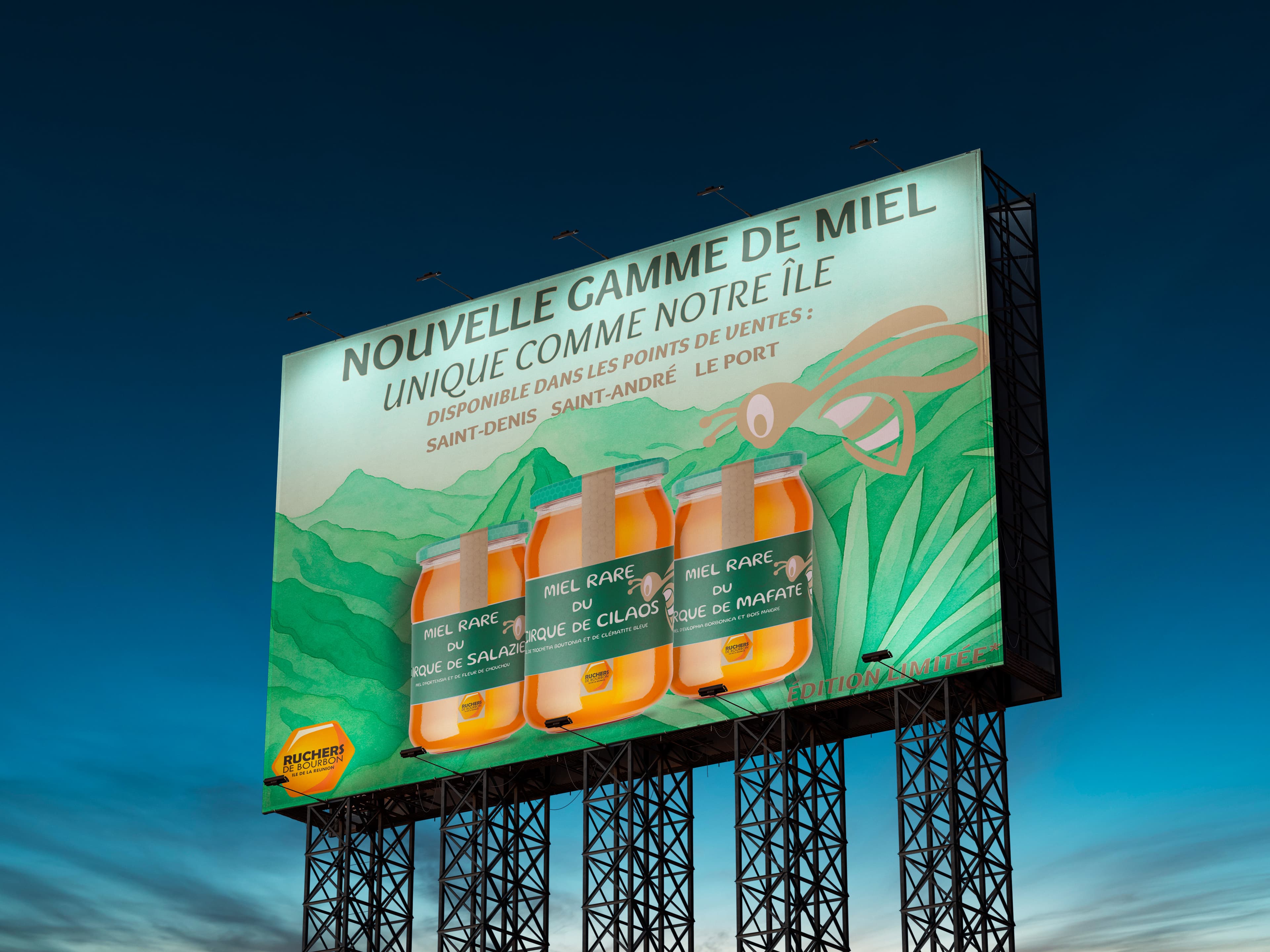 Lancement de la gamme premium Miels Rares du Cirque à La Réunion